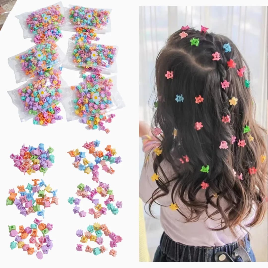 30pcs Style Random Small Clip Cute Baby Girl Hair Clip Hair Accessory Clip
