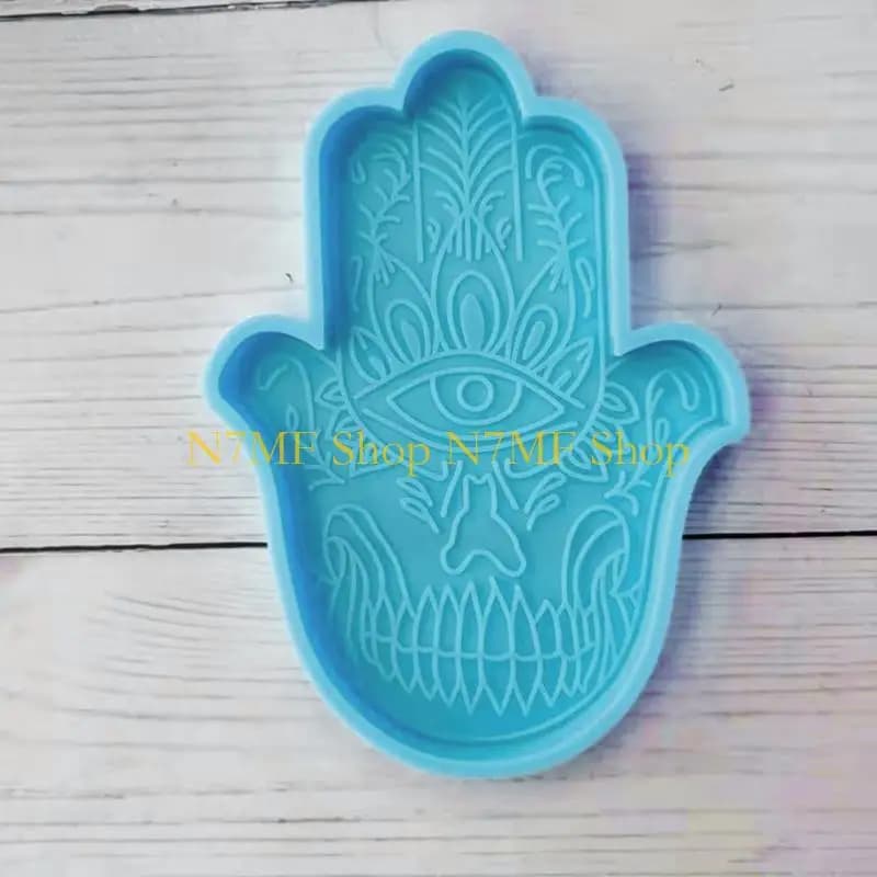N7MF Stampi per vassoi in silicone Stampi per colata in resina epossidica per decorazione della casa in fusione fai-da-te