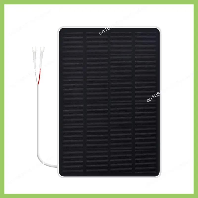 Pannelli solari Y19A 3W con cavo di prolunga 4M IP65 resistente alle intemperie 360 ° Staffa regolabile per campanello ad anello