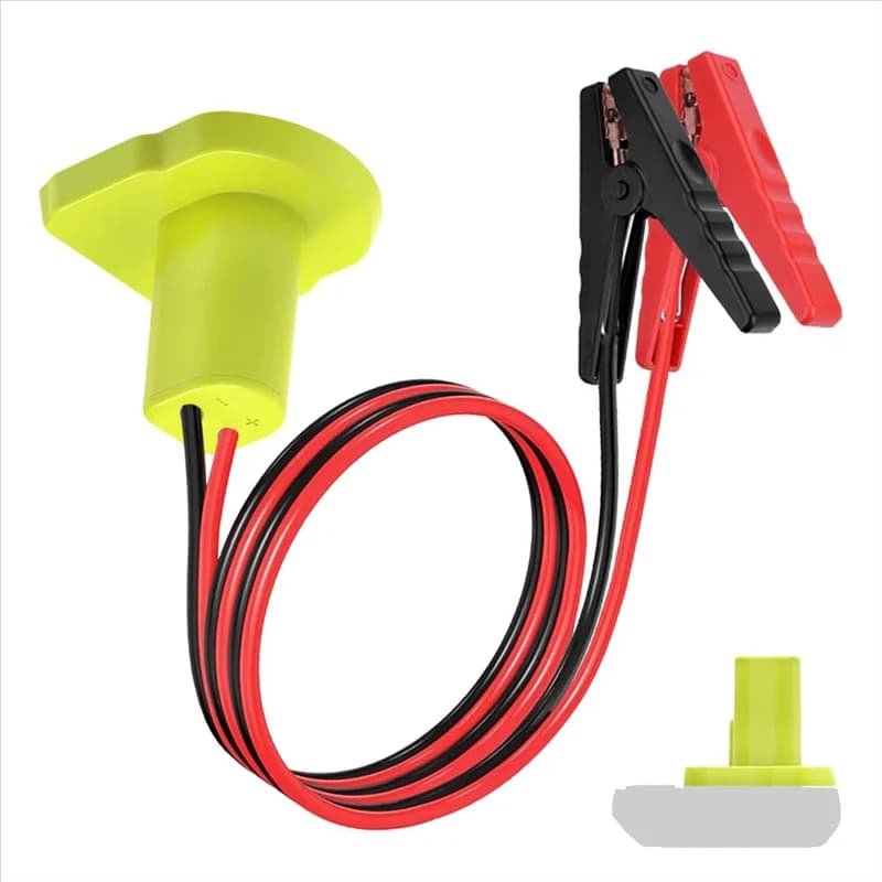ABBP-Per batteria Ryobi 18V, adattatore cavi 8AWG 2FT per alimentazione booster automobilistica per batteria portatile avviamento di emergenza per auto