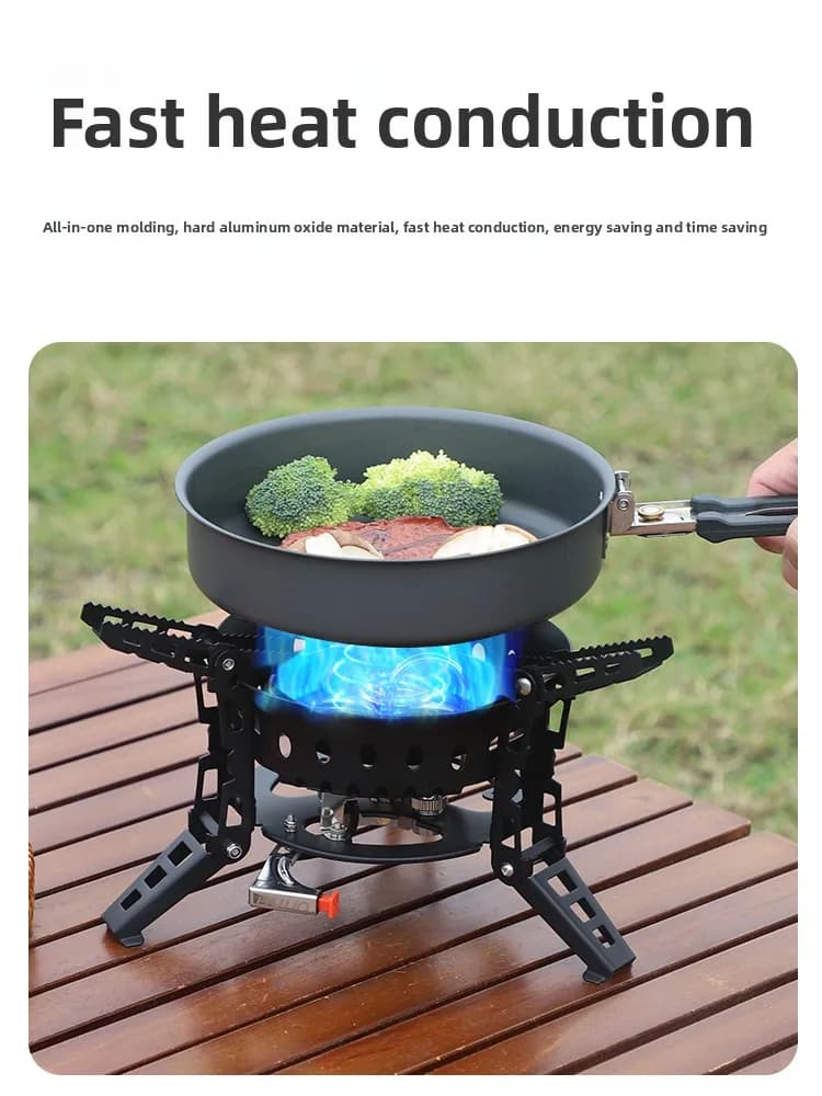 Bulin C15 Padella Piccola da Esterno Portatile Pieghevole Set da Campeggio Attrezzatura da Cucina Utensili da Picnic Wok 2026