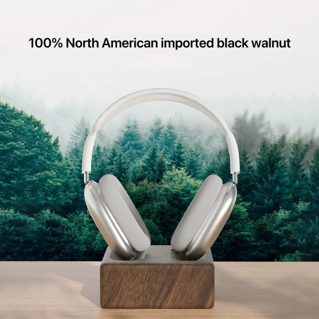 Adatto per Apple AirPodsMax aspirazione magnetica ricarica wireless vano per legnazione supporto per cuffie base per cuffie