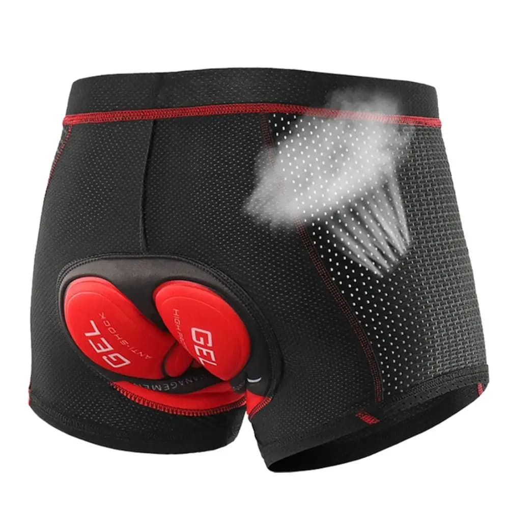 Pantaloncini da Ciclismo con Imbottitura in Gel 5D, Traspiranti, Comodi, Antiurto, Abbigliamento da Ciclismo ad Alte Prestazioni