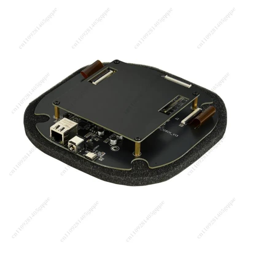 Localizzazione dell'immagine acustica ad ultrasuoni a spirale 64 128 canali con microfono USB Gigabit Ethernet