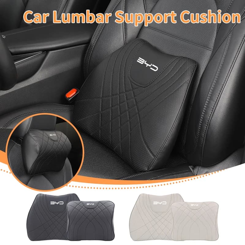 Car Seat Headrest Neck Cushioning Support Head Pillow Lumbar Support For BYD F3 I3 F0 F6 S6 S8 E5 E6 G3 G6 L3 S7 M6 Tang Son