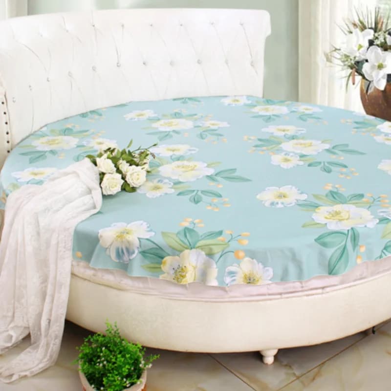 Cotton Bed Sheet Cover with Pillowcase 200cm/220cm/240cm Droop Full Encirclement Mattress Cover Four Seasons Universal