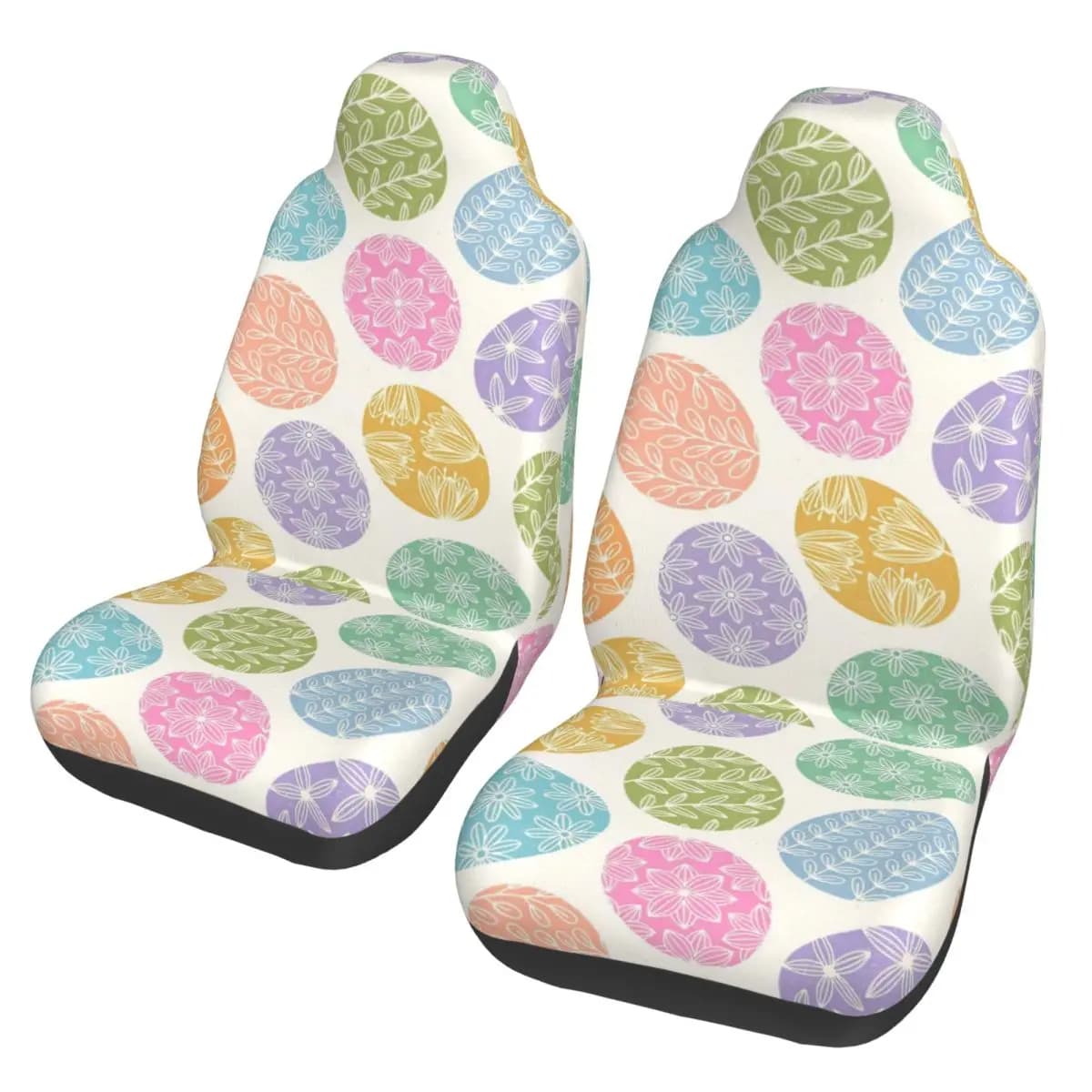 Happy Easter Car Seat Cover Protector Interior Accessories Suitable For All Kinds Models Car Seat Protector Hunting