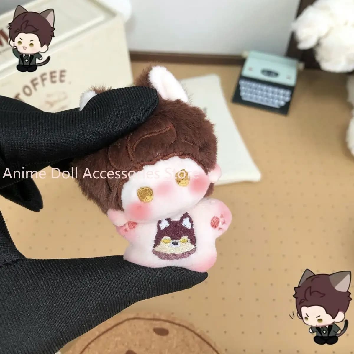 5CM Anime Love and Deepspace Valko Plush Cosplay Kawaii Cartoon Stuffed Body Plushie Figure Bag Pendant Birthday Gifts