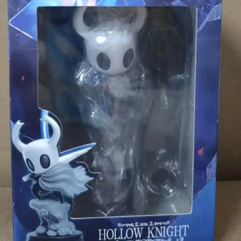 Versione Q Hollow Knight combat station pvc Garage Kit ornamento da tavolo Modello periferico di gioco Commercio all'ingrosso regalo giocattolo da collezione per ragazzi
