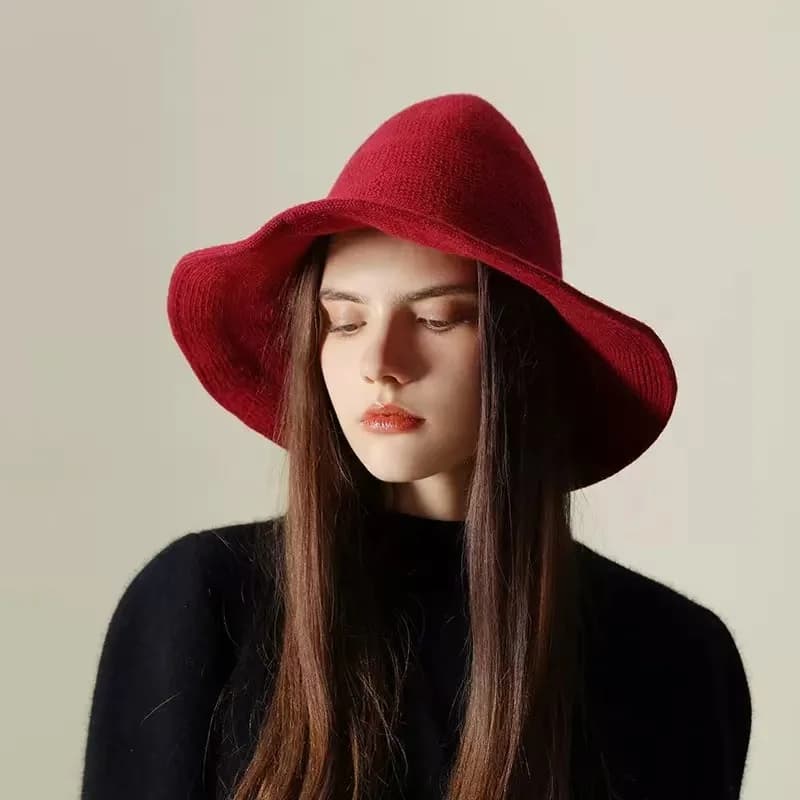 "Cappello da strega di Halloween - Cappello da costume pieghevole in maglia a punta per donne e adulti, accessorio per feste spettrali"