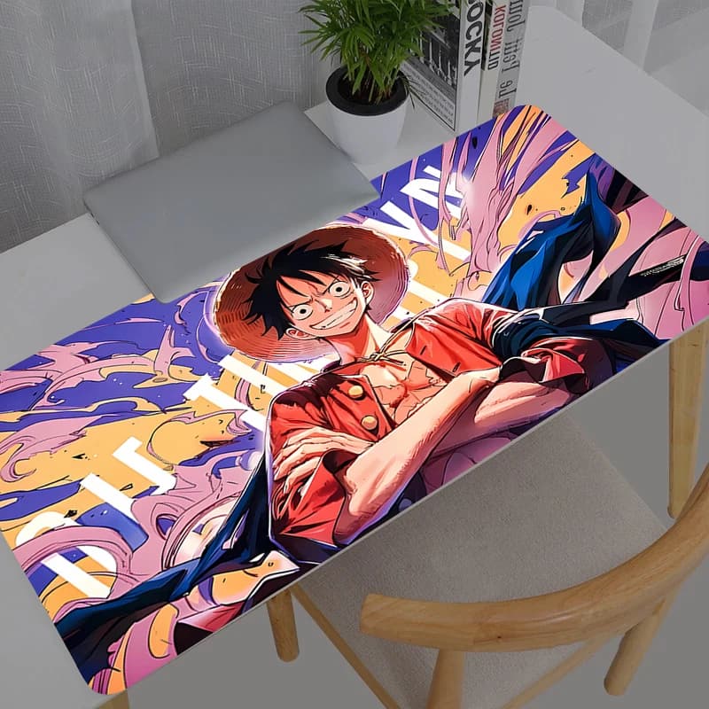 Mouse Pad One Piece Luffy Anime Gaming Accessories Durable Mousepad Gamer PC Completo Computer Keyboard Desk Mat Varmilo