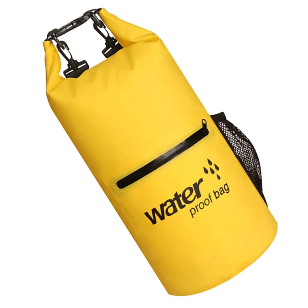 Borsa Impermeabile Gonfiabile da 10L in PVC Premium, Boa Galleggiante per Nuoto, Kayak, Pagaia, Stoccaggio, Sport Acquatici e Sicurezza all'Aperto