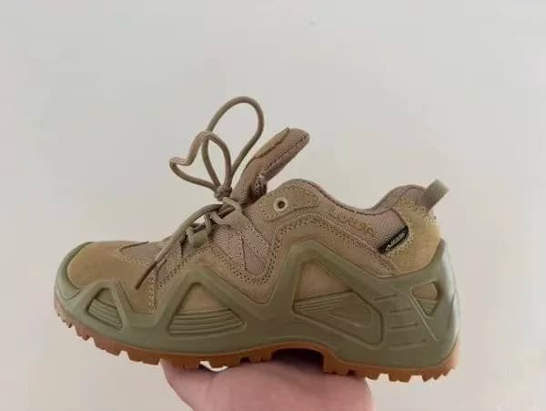Men High Top Tactical Combat Boots Waterproof Sand‑Proof Wear‑Resistant Desert Outdoor Hiking Shoes