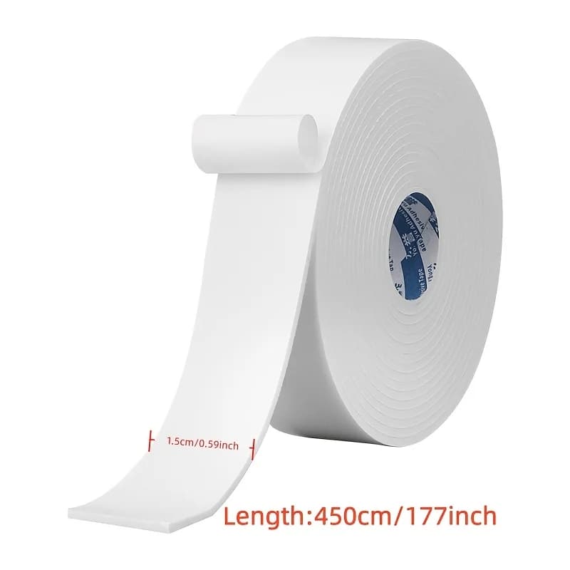 4.5 m/roll foam double-sided tape, buffer thickened tape