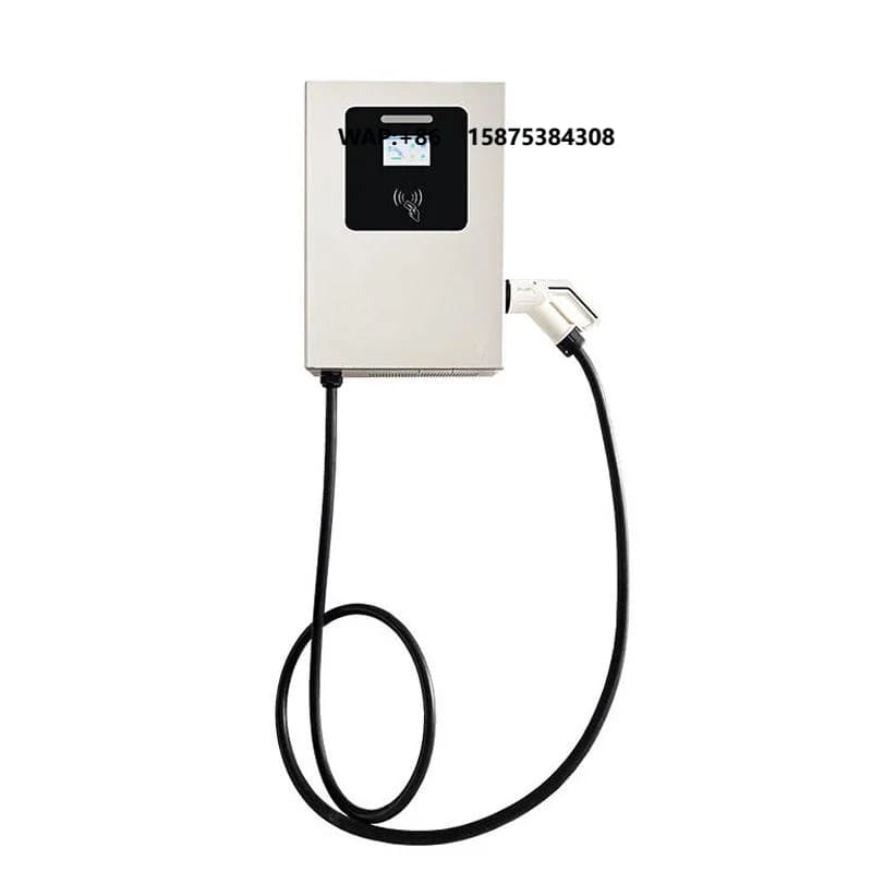 Stazione di Ricarica DC 40kW CCS2 per Veicoli Elettrici Commerciali, Caricatore Rapido per Veicoli Elettrici
