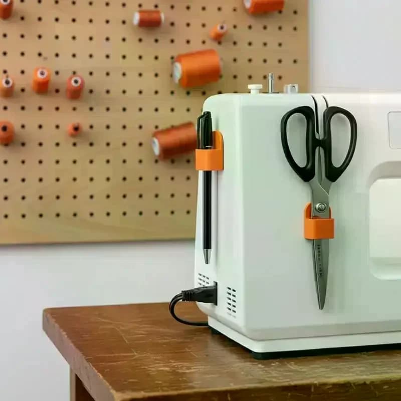 Organizzatore per Forbici da Cucito con Adesivo, Facile da Installare, per Studi Artigianali e Officine di Sartoria