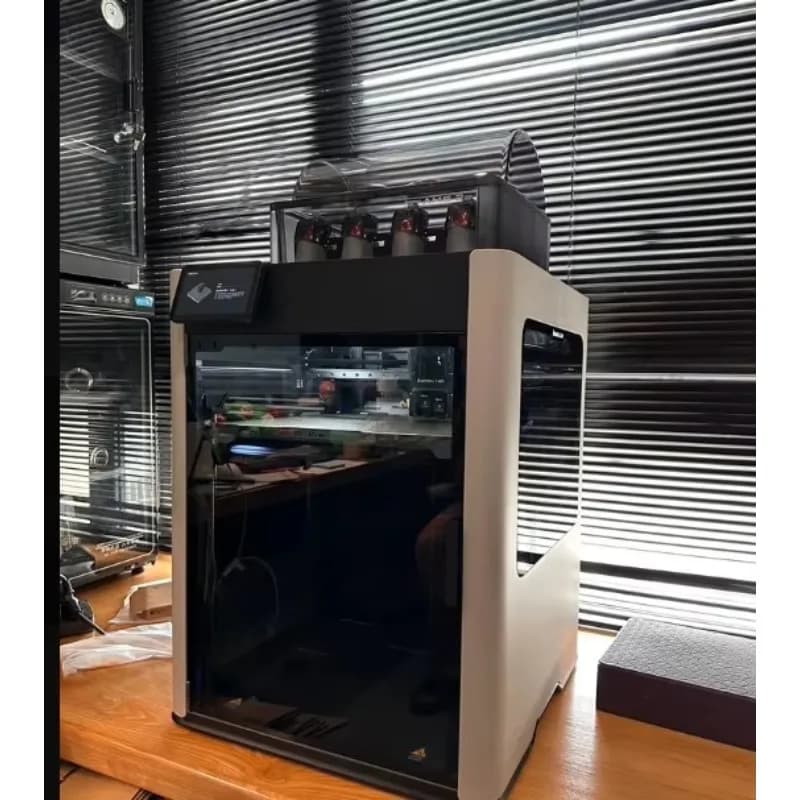 3D Printer with Power-Off Resume Function Compatible with PLA PETG ABS Filament for Prototype and Artwork Fabrication