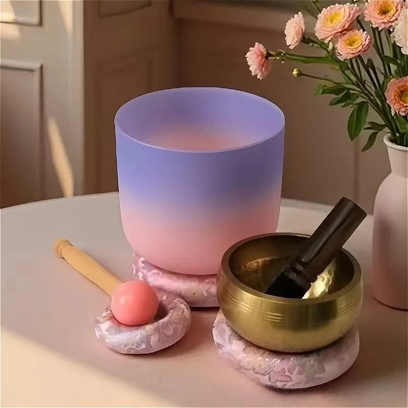 Soft Cotton Singing Bowl Cushion Tibetan Bowl Mat Meditation Singing Bowls Pad Sound Healing Instruments Percussion Accessories