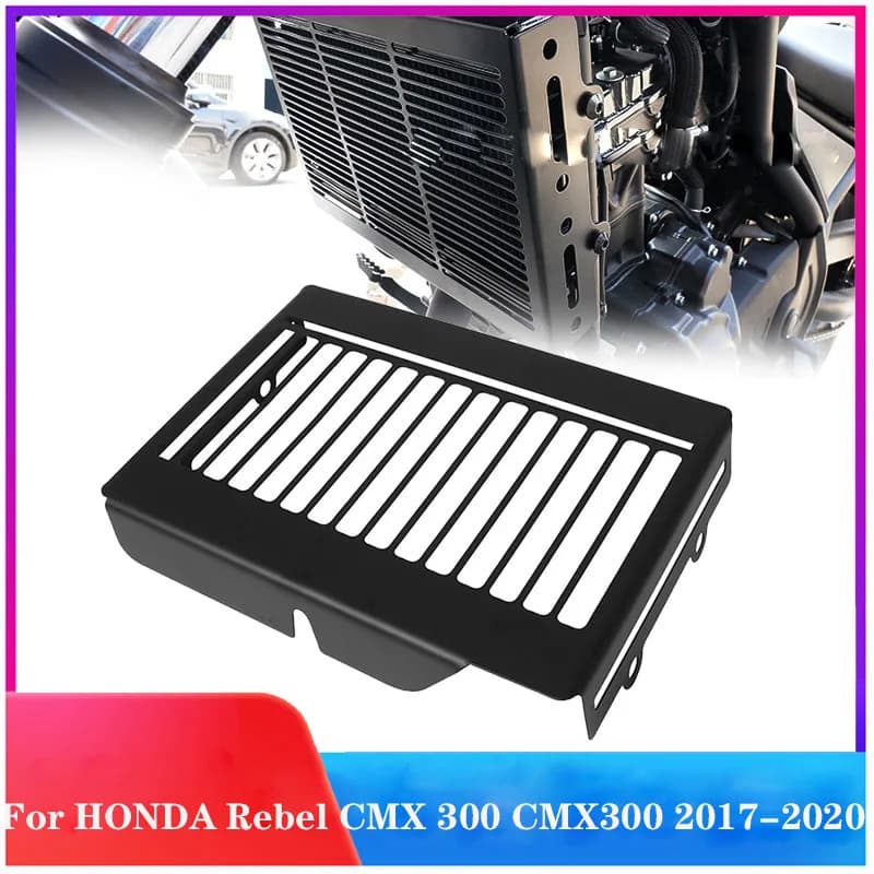 Griglia di Protezione per Radiatore Moto, Copertura Protettiva per Honda Rebel CMX 300 500 2017-2020 2021 Rebel CMX300 CMX500