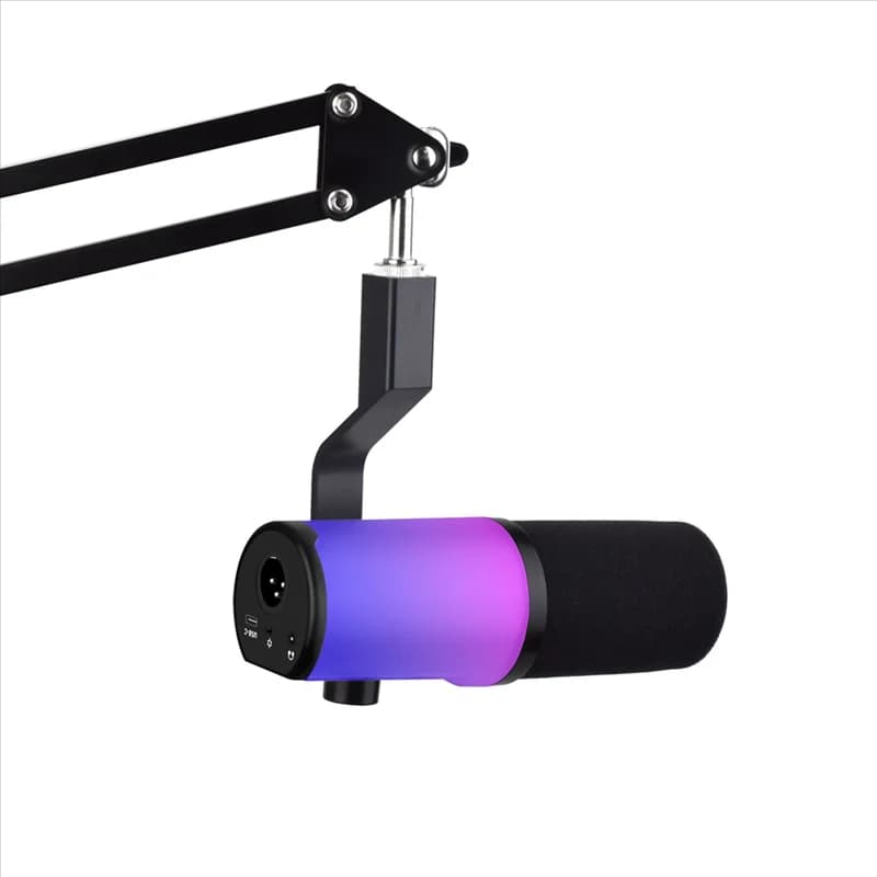 Play Microphone Kit APPLIA-USB/XLR Dynamic Microphone USB/XLR for podcasting, recording, games, live streaming