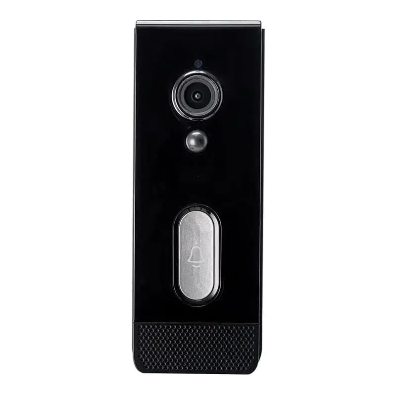 FULL-Tuya Campanello Intelligente con Telecamera Impermeabile WiFi, Videocitofono 1080P per Esterni, Protezione di Sicurezza, Audio Bidirezionale, Spina EU B