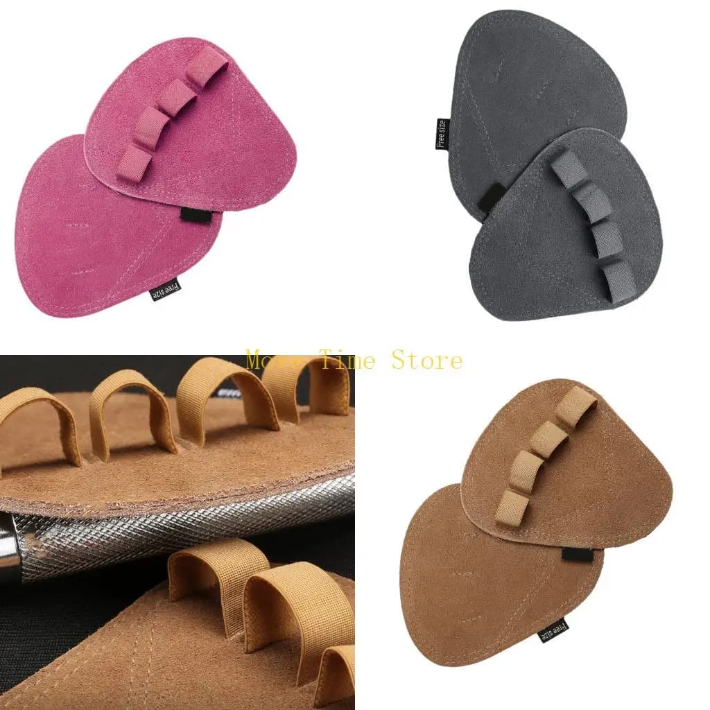 92ME Gym Fitness Hand Grip Pad Weightlifting Grip Gloves for Pull up Powerlifting