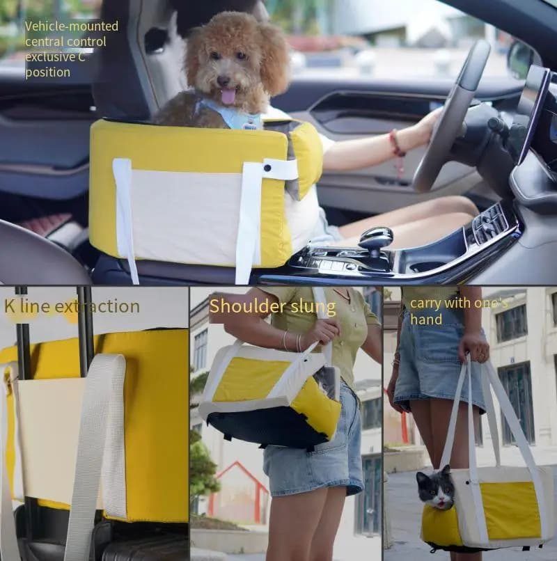 Pet Carrier Bag Kennel for Cat Small Dog Backpack Travel Car Seat Transport Moving Puppy Women Animals Walking Box Accessories