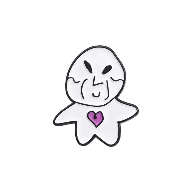 Cartoon Know Kids Enamel Pins Childern and Pink Heart Brooches Metal Clothes Decorative Lapel Star Badge Backpack Accessories