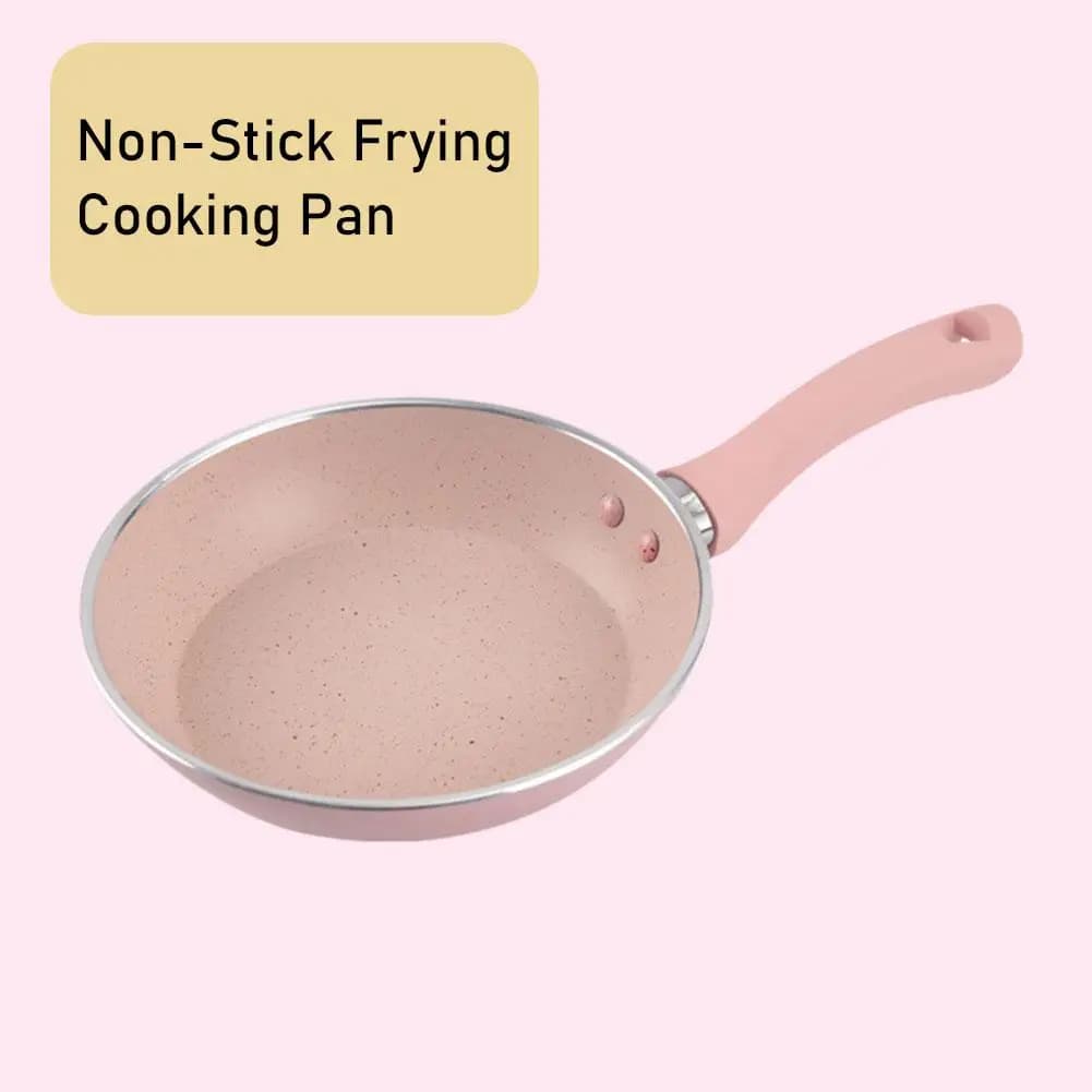 Padella per uova Padella antiaderente in pietra medica Bao Pentole Pentola universale Fornello per alimenti Colazione Complementare N9V4