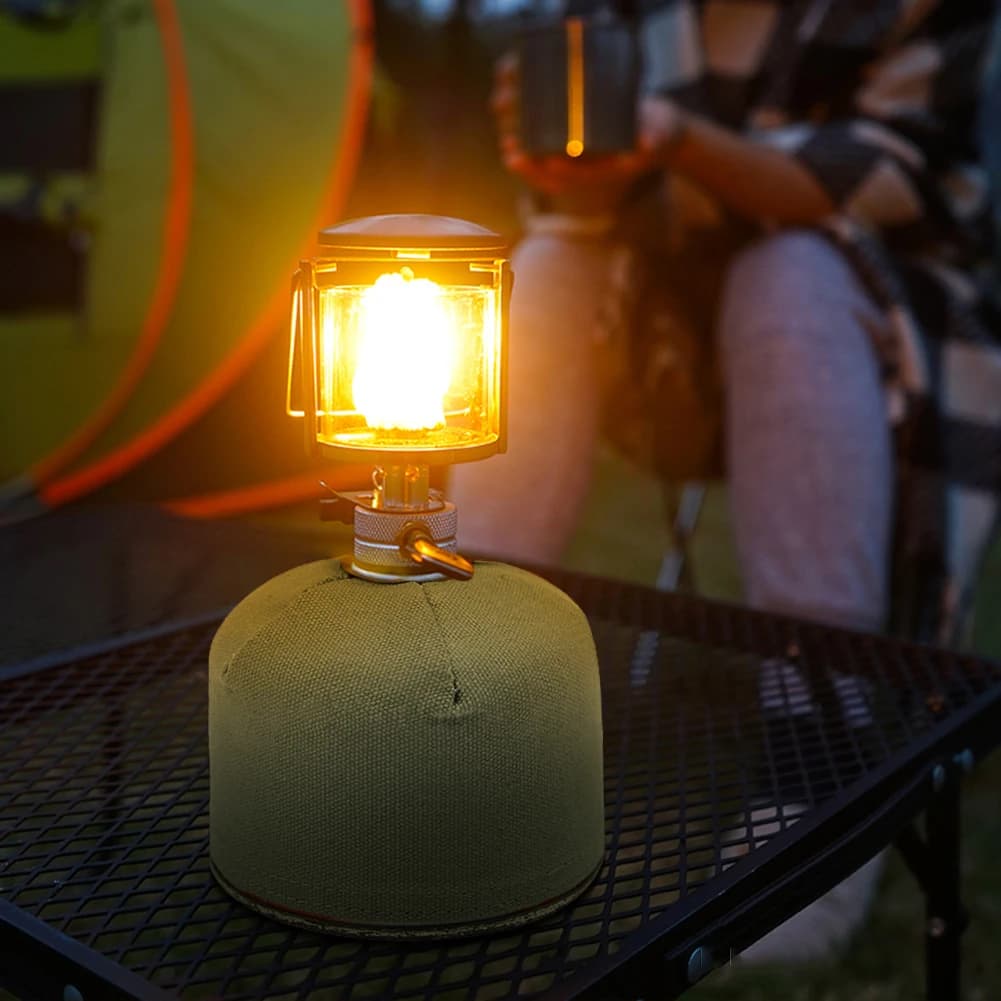 Protective Housing for Camping Gas Tanks - 3 Measures, Fuel Cylinder Bag, Protective Air Tank