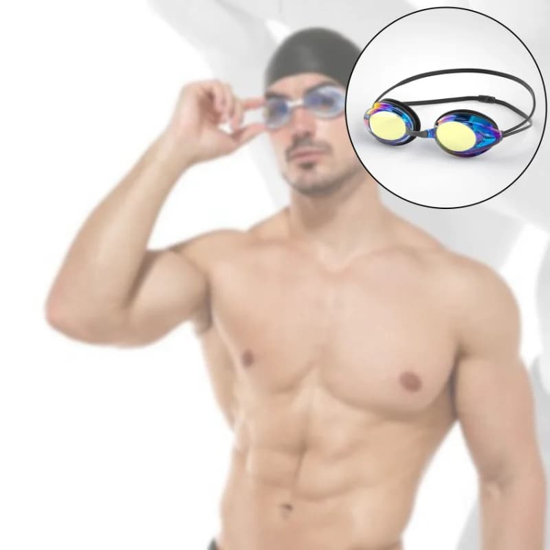 NUOVI occhialini da nuoto antiappannamento ad alta definizione per adulti, allenamento professionale e corse, per occhiali da competizione