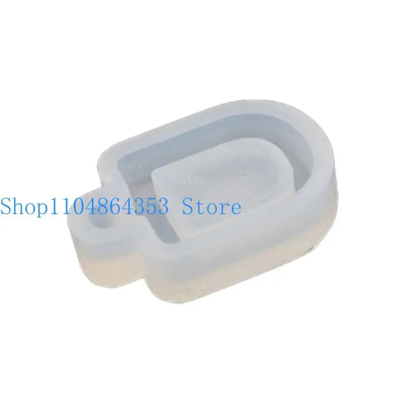 652F Silicone a forma tazza Sabbie mobili Stampo in resina Gioielli Ciondolo Stampo epossidico Collana fai da te