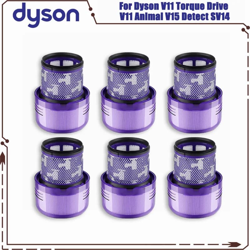 Replacement parts of HEPA filter for Dyson V11 Torque Drive V11 Animal V15 Detects SV14 Wireless vacuum cleaner Compare with part 970013 -02