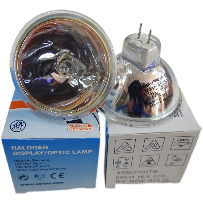 Originale OSRAM HLX 64634 EFR 15V 150W gastroscopio endoscopio microscopio lampadina alogena al tungsteno Multiuso Consegna veloce