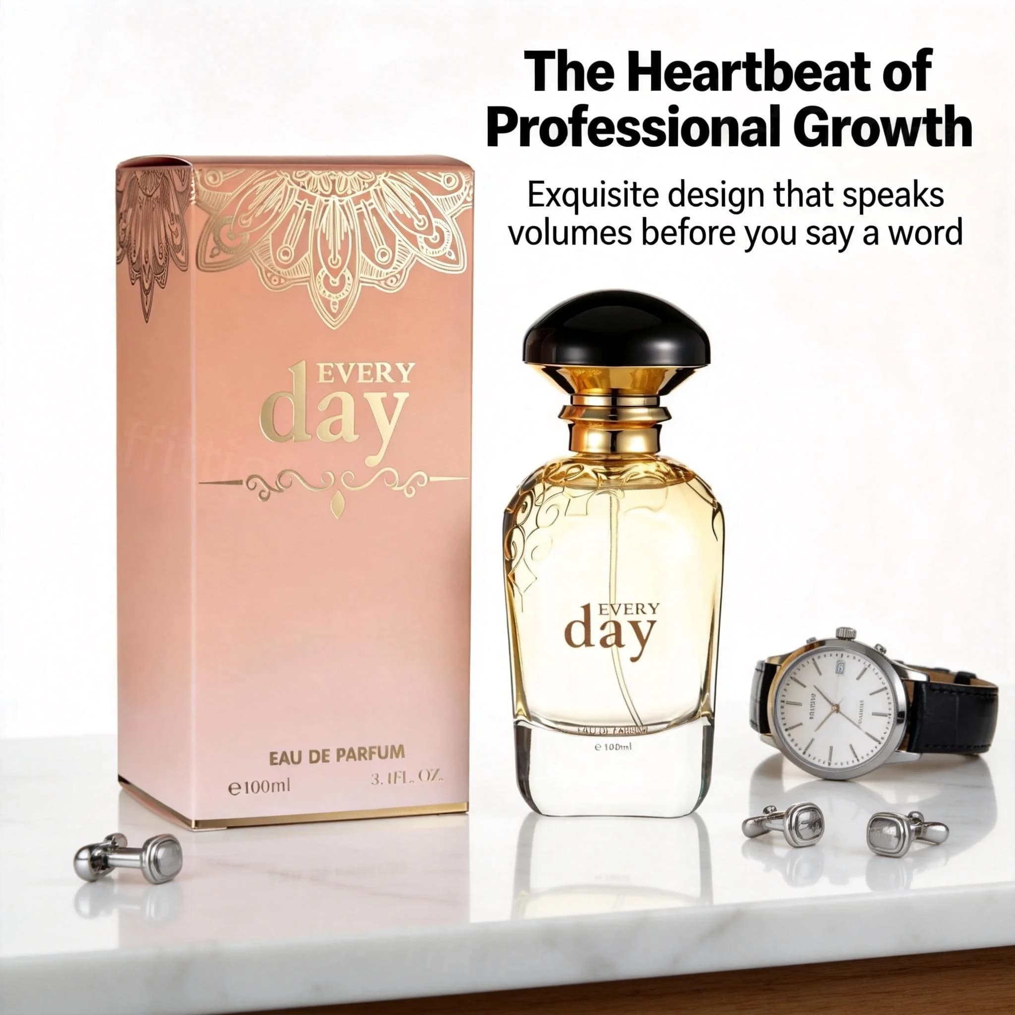 Executive Pear Bergamot Poise EDP 100ml 3.4oz, Profumo Bilanciato a Lunga Durata, Elegante per l'Ufficio, Tocco Raffinato per il Pendolarismo