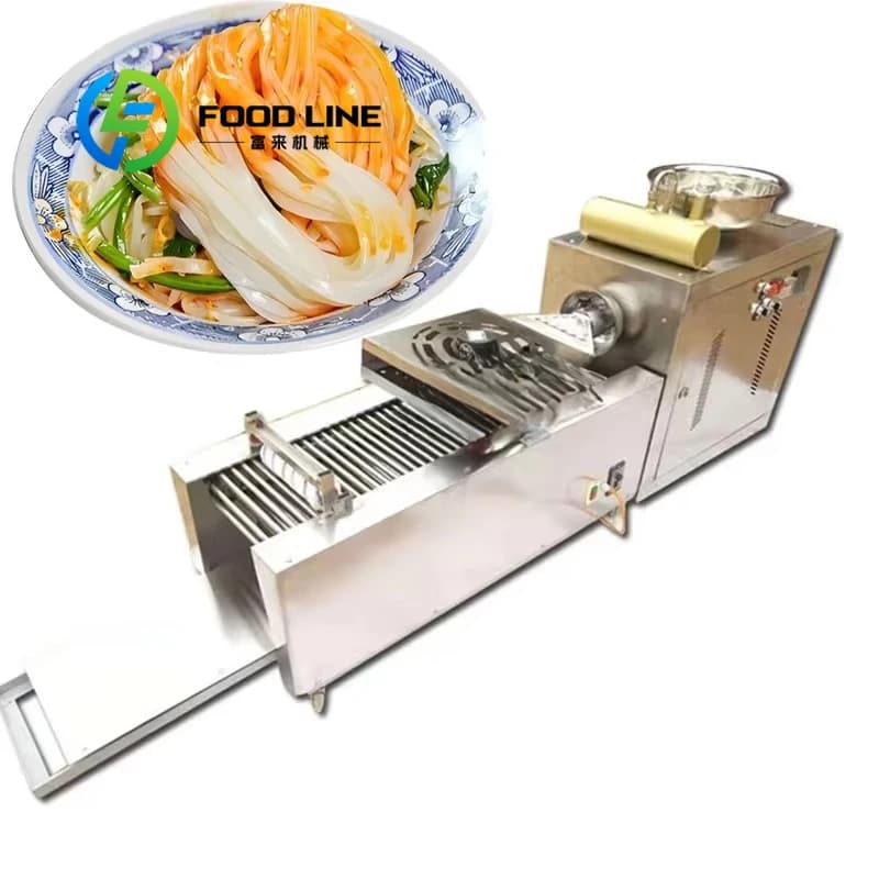 Macchina per la produzione di noodle di grano personalizzata Macchina per estrusore di pasta per spaghetti per pasta italiana Macchina per noodle di riso