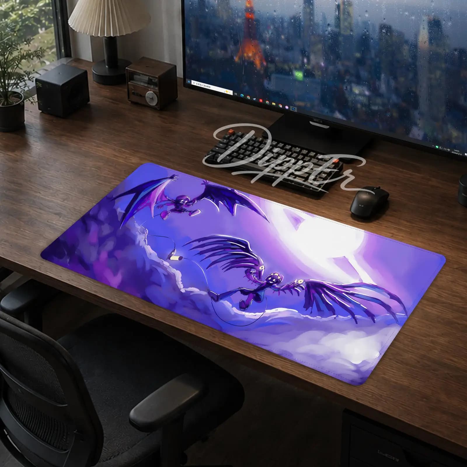 A-Murder-Drones Mouse Pad Office Large Desk Mat Gaming Mousepad Rubber Bottom Non-Slip Cushion 900X400