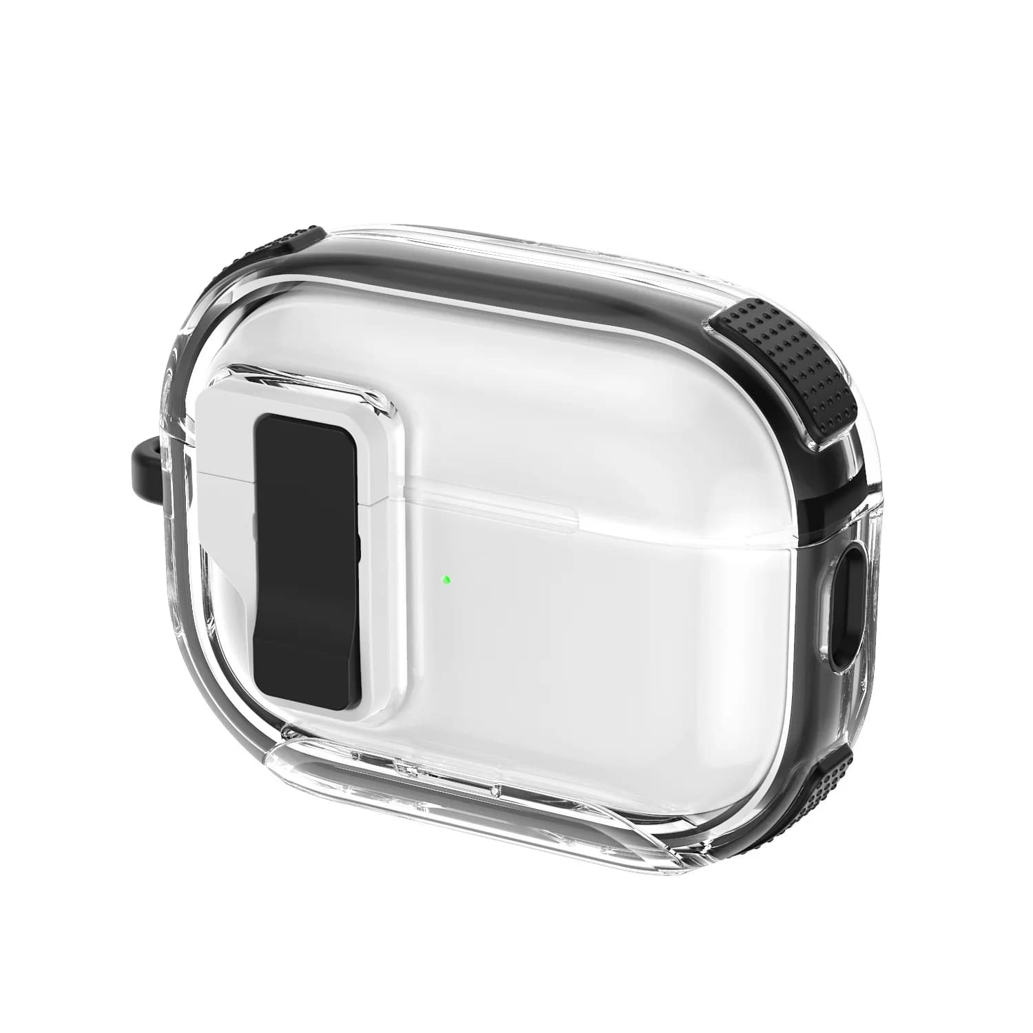 Custodia per cuffie con supporto a fascia trasparente per AirPods Pro 2 Pro Custodia protettiva di terza generazione Custodia per cuffie di quarta generazione
