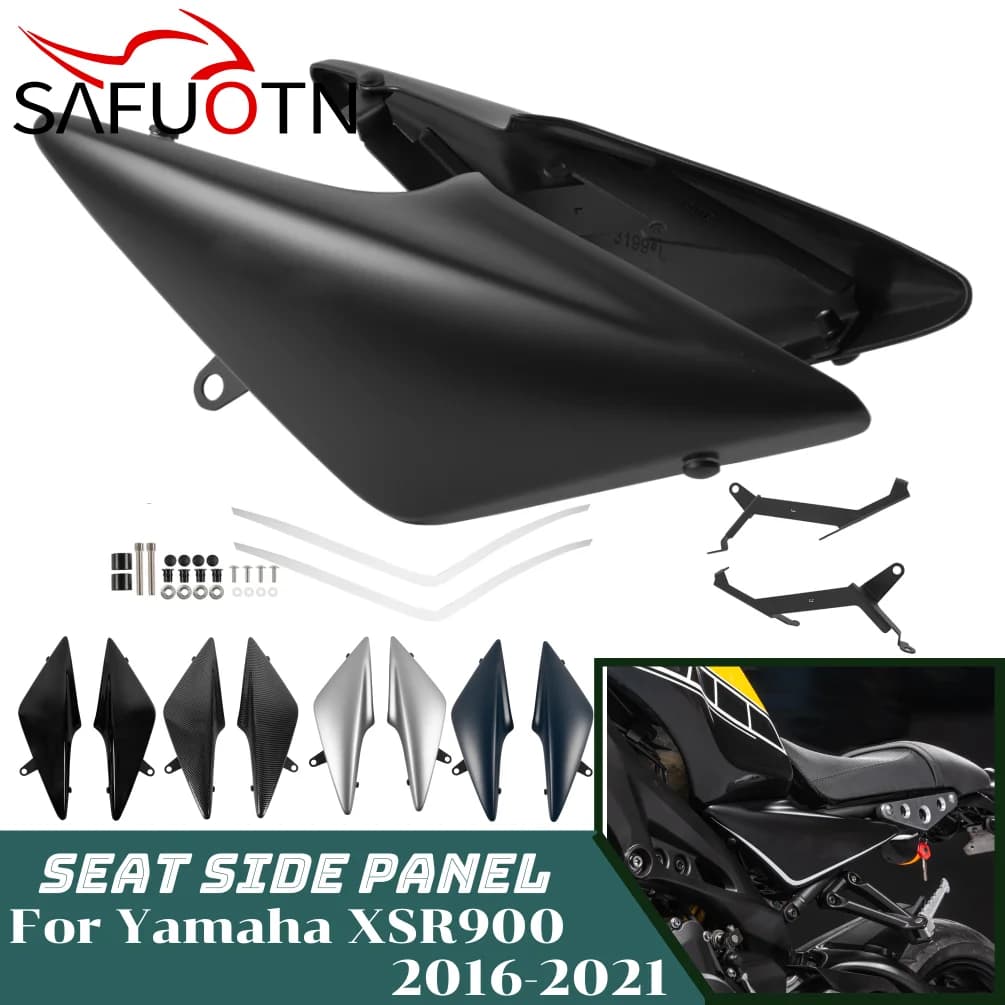 Pannello Laterale Sinistro e Destro per Yamaha XSR 900 2016 2017-2021 2019 2020, Copertura Telaio Moto, Accessori di Protezione