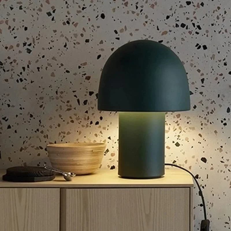 Lampade da terra a forma di fungo supporto da scrivania da studio luce soggiorno camera da letto lampade da comodino ad angolo per la decorazione della stanza Lustre