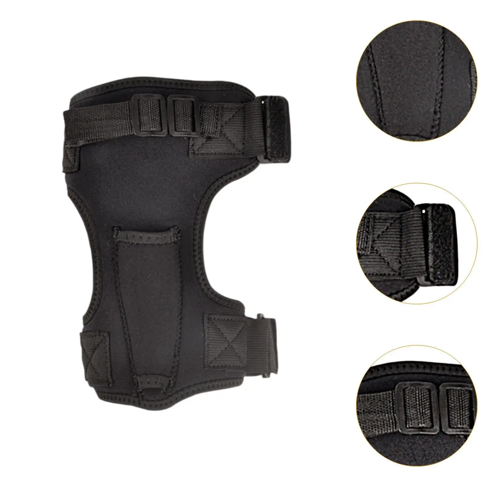 Cinturino Portacoltello Subacqueo Portatile in Neoprene Impermeabile per Accessori Subacquei, Escursionismo, Nautica, Snorkeling