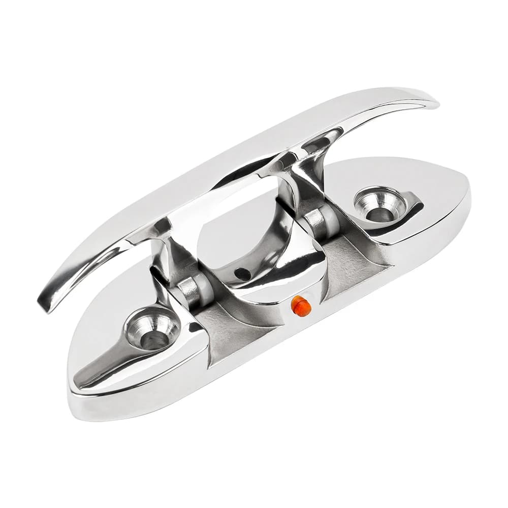 Tacchetti pieghevoli per barche Tacchetti per dock ribaltabili in acciaio inossidabile 316 Accessori marini pieghevoli da 4,5/6 pollici Tacchetti per ormeggio per corda per ponte dock