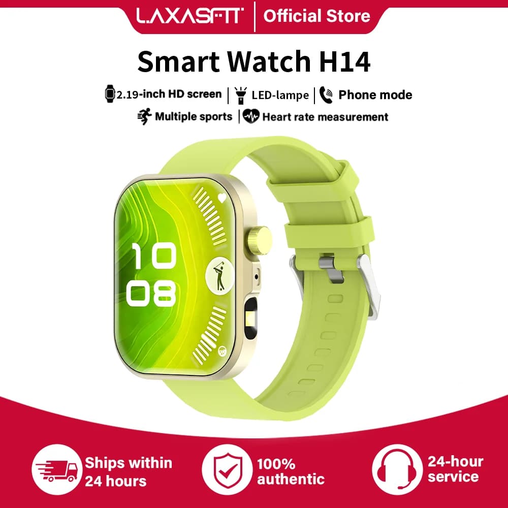 Nuovo Smartwatch LED 2026 con Torcia, Tracker Fitness per Uomo, Monitoraggio Salute, Chiamate Bluetooth, Display 2.01 Pollici