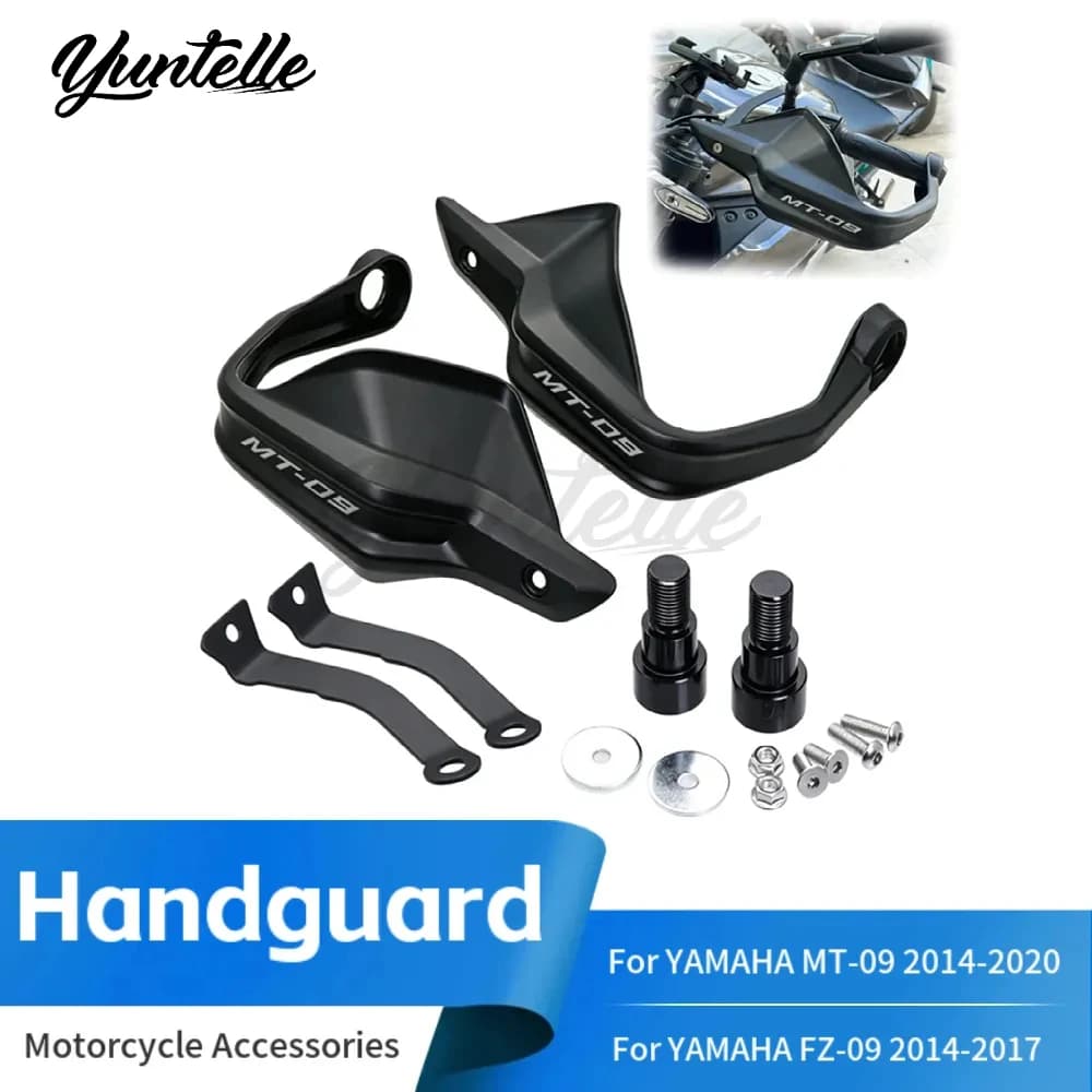 MT09 Handlebar Handguard For YAMAHA MT-09 SP FZ09 FZ-09 2014-2020 2019 Motorcycle Accessories Hand Guards Wind Deflector Shield