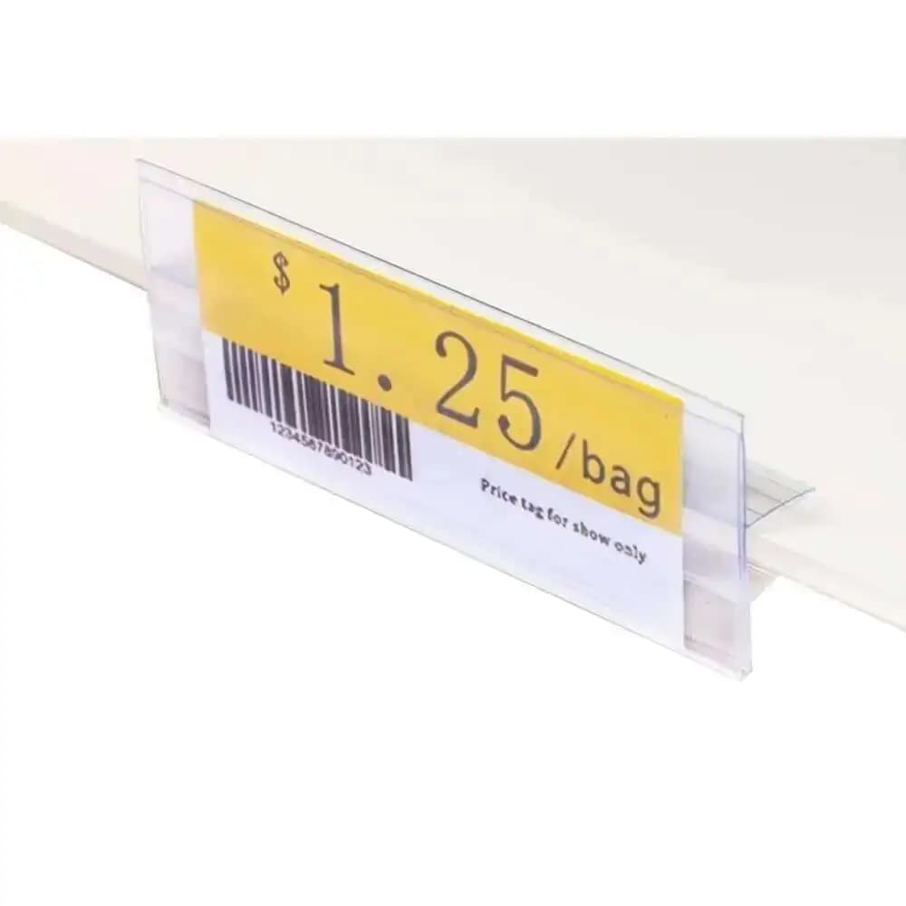 50 pz Etichetta Clip Classificazione Tag Pvc Pinza File Titolare Indice Etichetta Striscia Per Organizzare E Distingere Merchandise