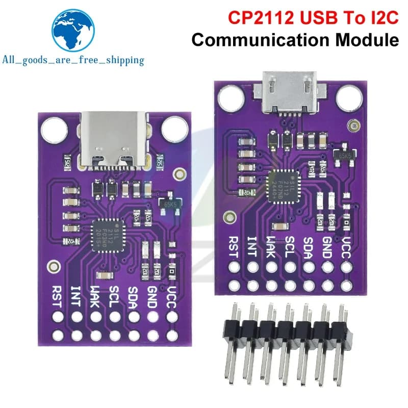 1/3PCS CP2112 Micro/Type-c Debug Board USB To I2C Module per Arduino