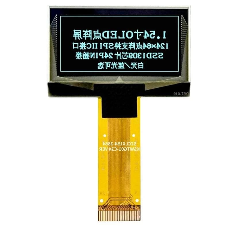 2026 New SSD1309 Chip OLED Display Module 1.54" 128X64 Resolution For Arduino Supports IIC SPI Interface B