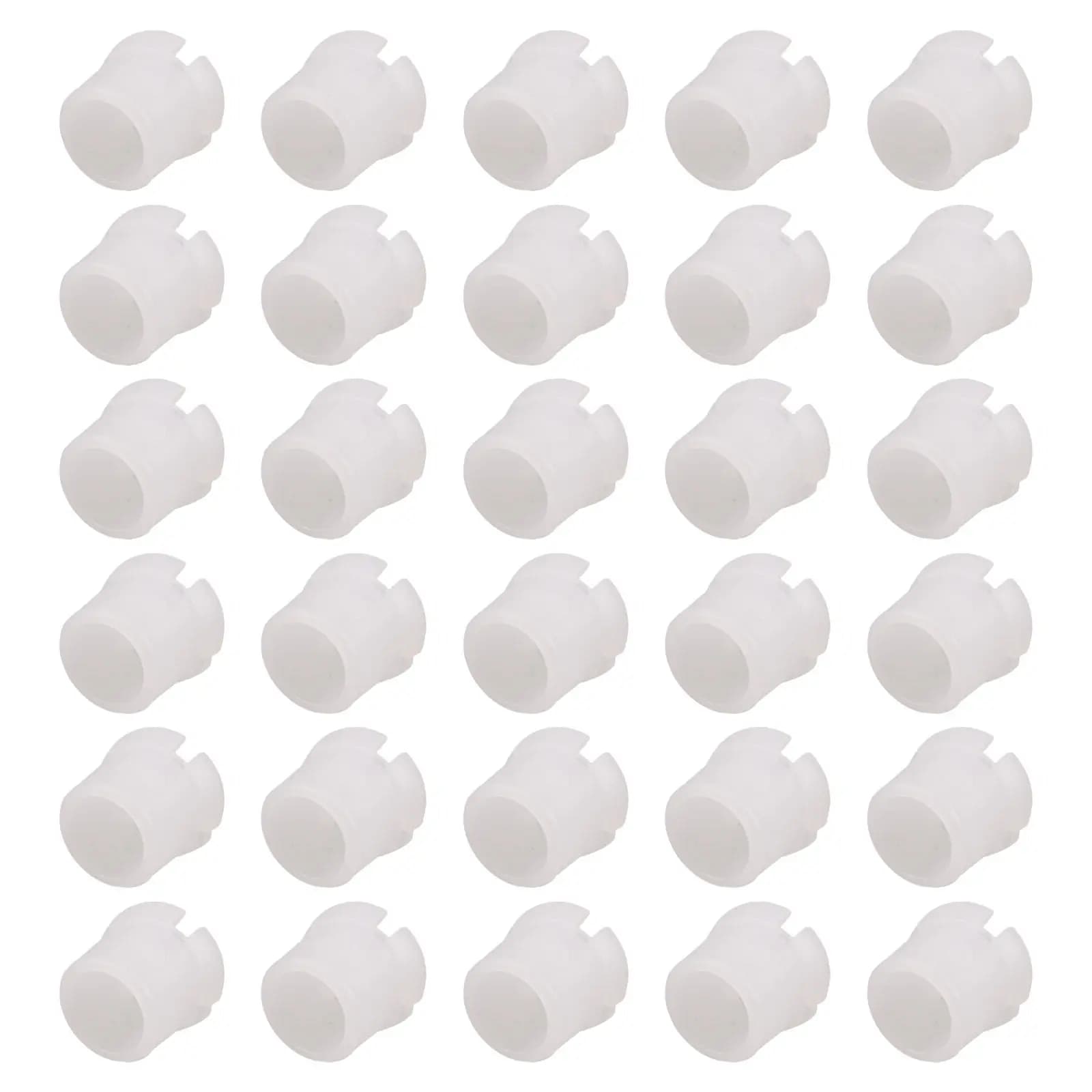 120Pcs Chair Leg Caps Floor Protectors Elastic Plastic Feet Covers for Home Bathroom Nursing Chair Table Furniture
