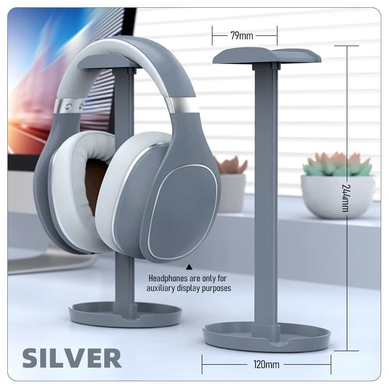 Z2 Universal Headphone Stand Portable Gaming Earphone Holder Rack Desktop Organizer Headset Display Bracket For AirPods