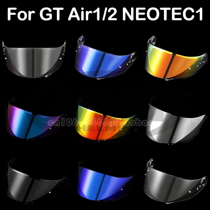 Helmet Visor for SHOEI GT Air Neotec CNS-1 TC-5 TC-9 GT Air 2 Visor Motorcycle Helmet Lens Visor UV Protection Anti-scratch